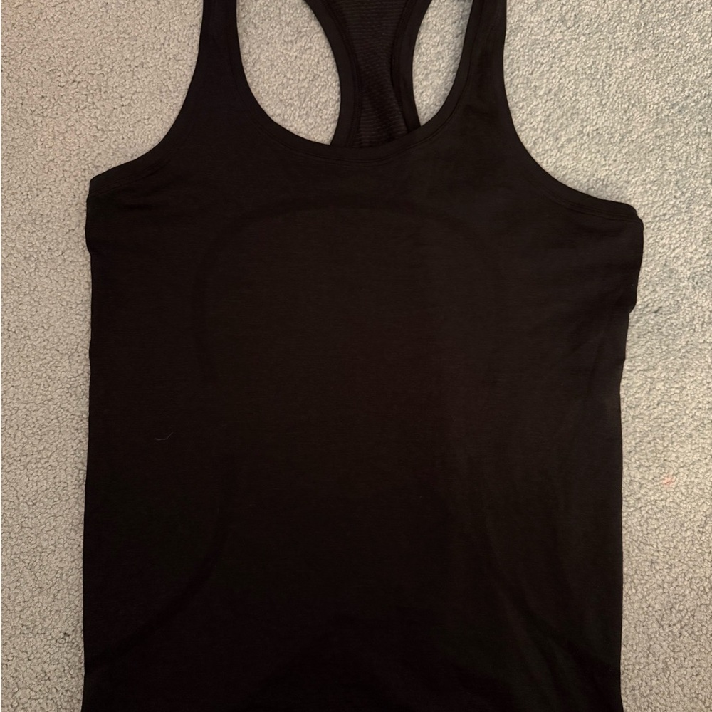 Black Racerback Tank Top